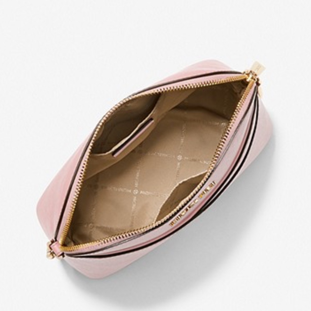 MICHAEL KORS
Jet Set Travel Medium Dome Crossbody Bag
Powder Blush 
NWT - Picture 3 of 16